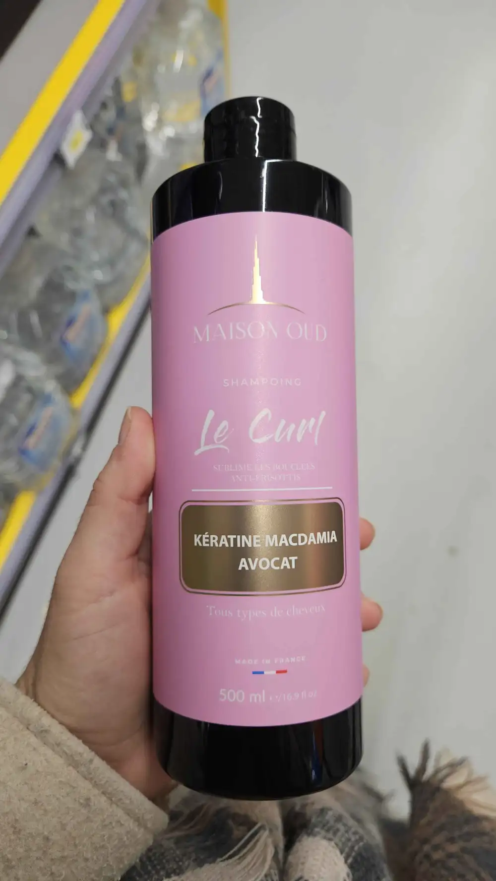 MAISON OUD - Le curl - Shampooing kératine macdamia avocat