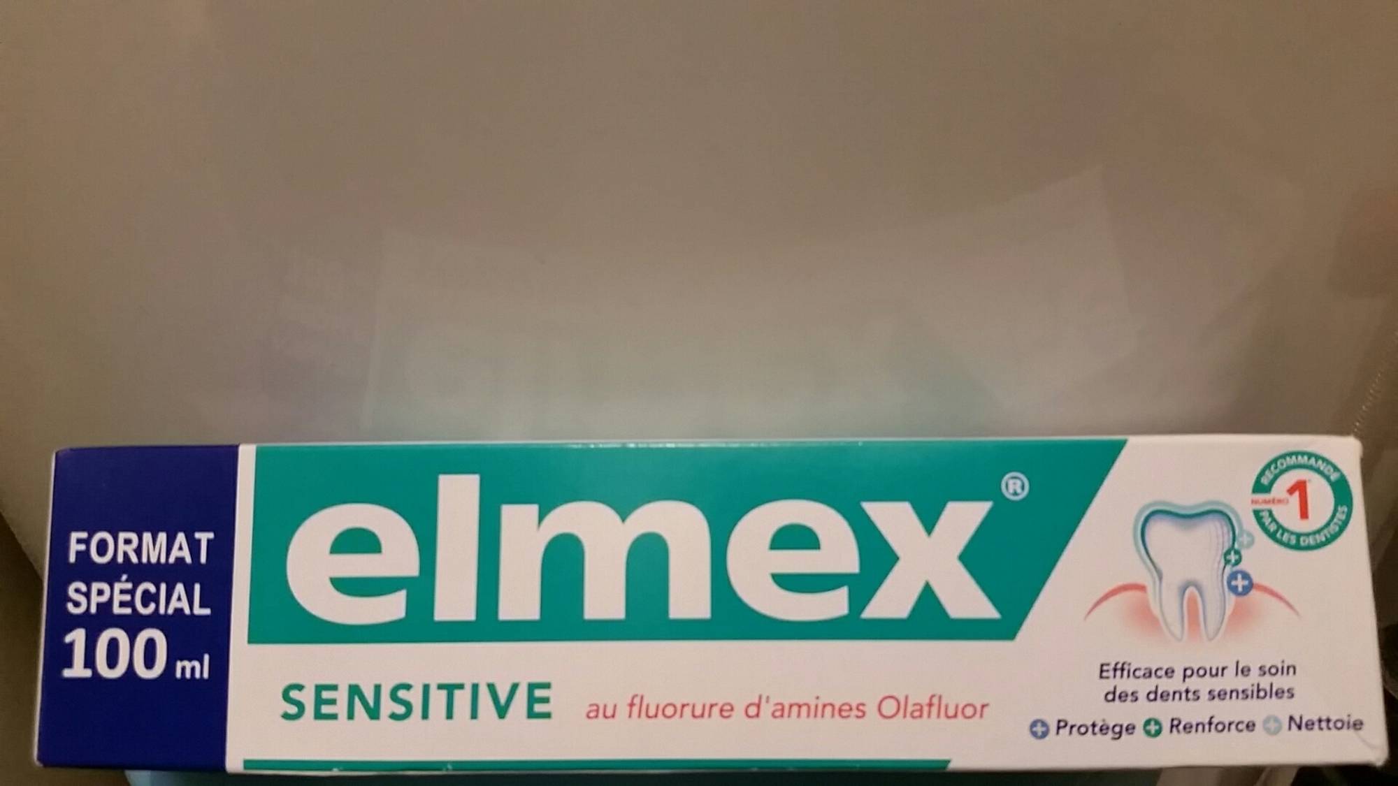 ELMEX - Sensitive au fluorure d'amines olafluor - Dentifrice