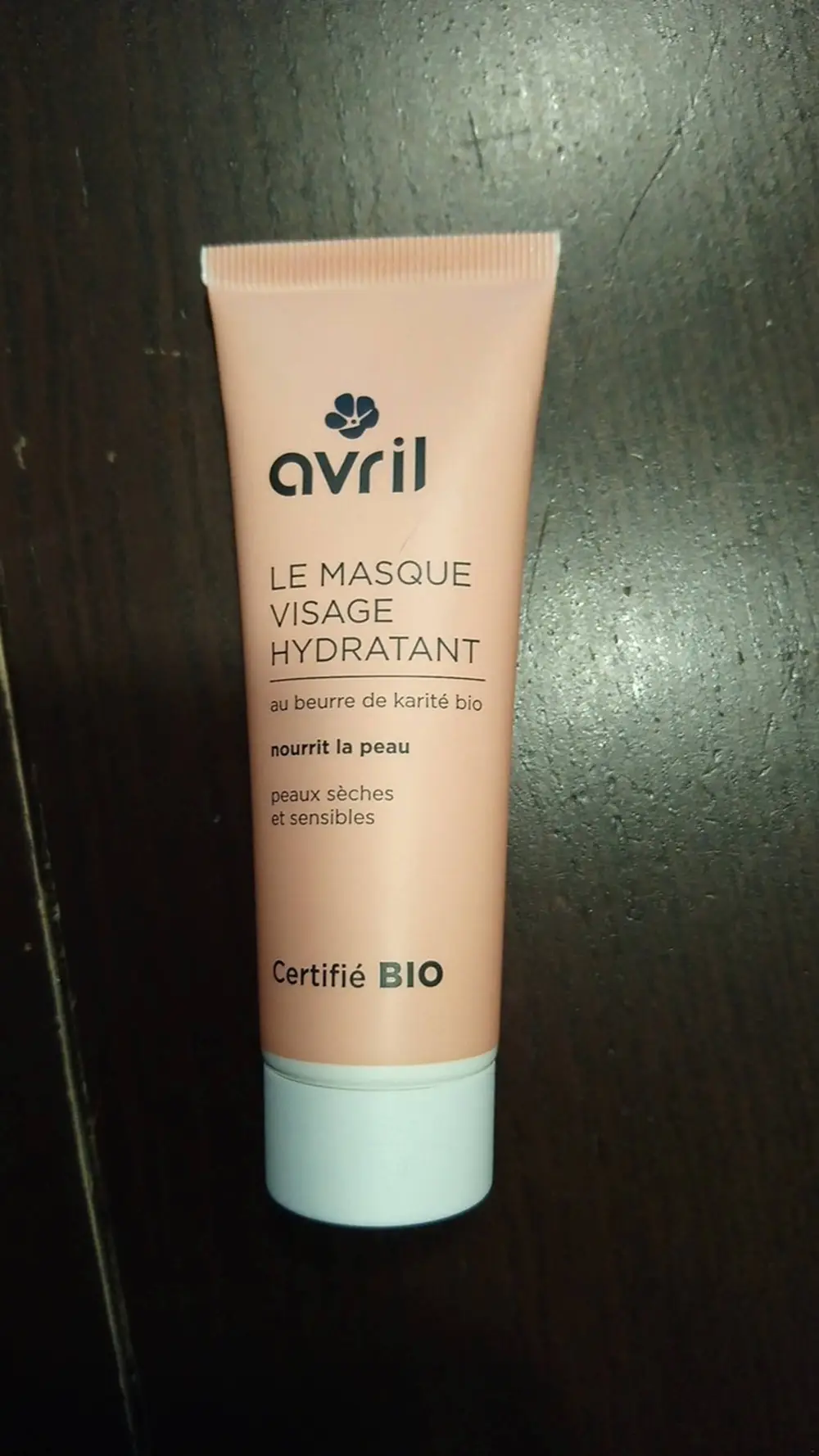 AVRIL - Le masque visage hydratant au beurre de karité bio