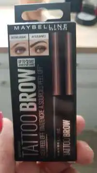 MAYBELLINE - Tattoo brow - Encre à sourcils peel off