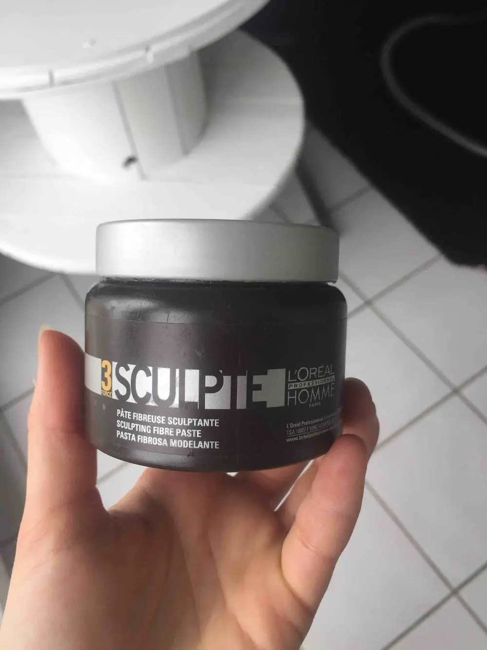 L'ORÉAL - Homme sculpte 3 - Pâte fibreuse sculptante