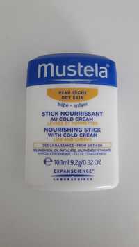 MUSTELA - Peau sèche bébé - Stick nourrissant au cold cream 