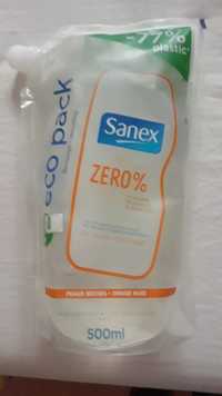 SANEX - Zero% - Gel douche peaux sèches eco pack
