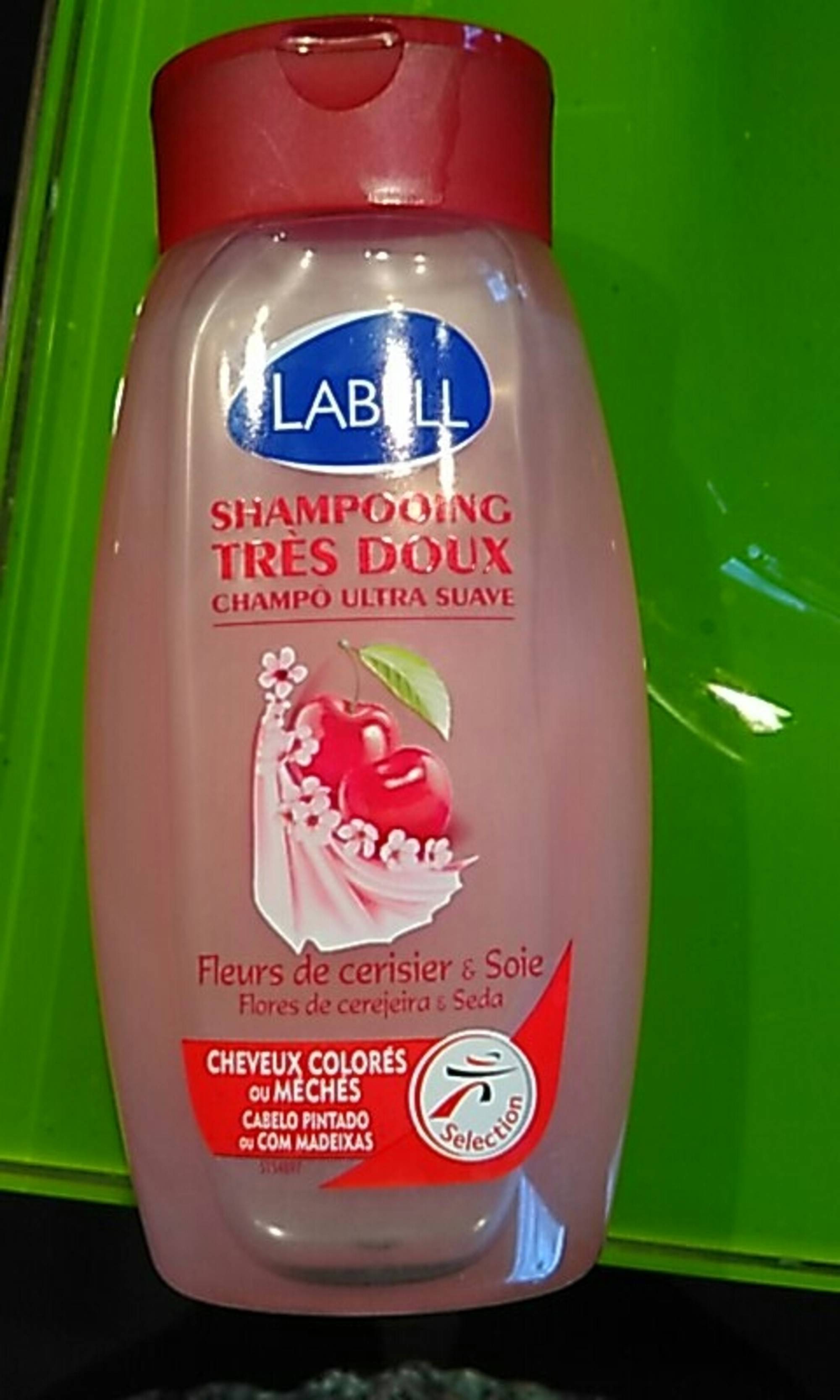 LABELL - Shampooing très doux - Fleurs de cerisier & soie