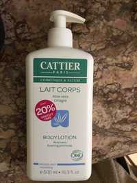 CATTIER - Lait corps - Aloe vera Onagre
