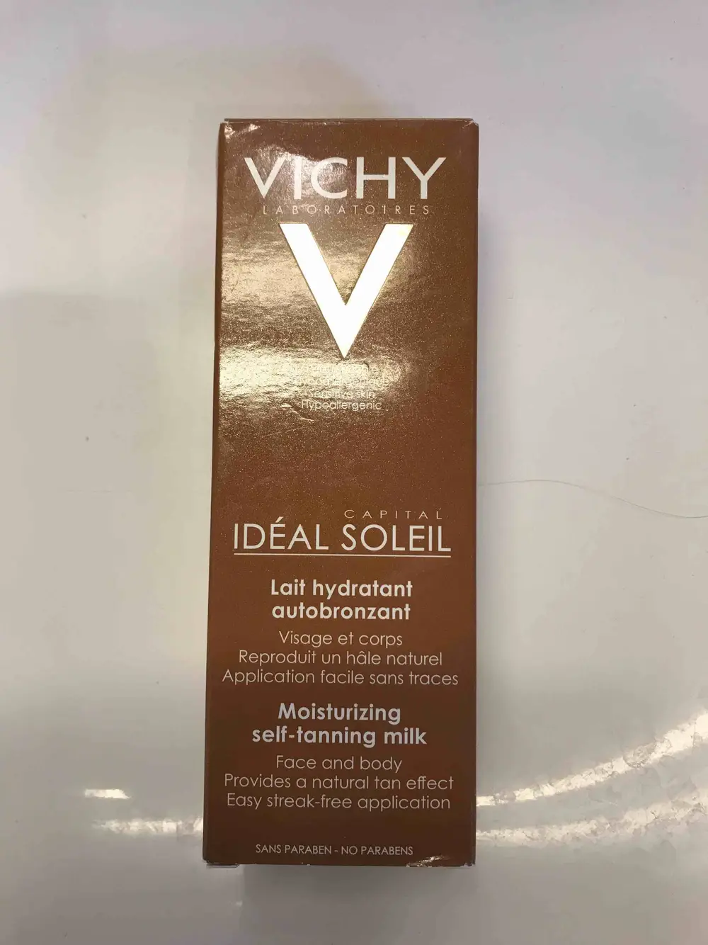 VICHY - Idéal soleil - Lait hydratant autobronzant