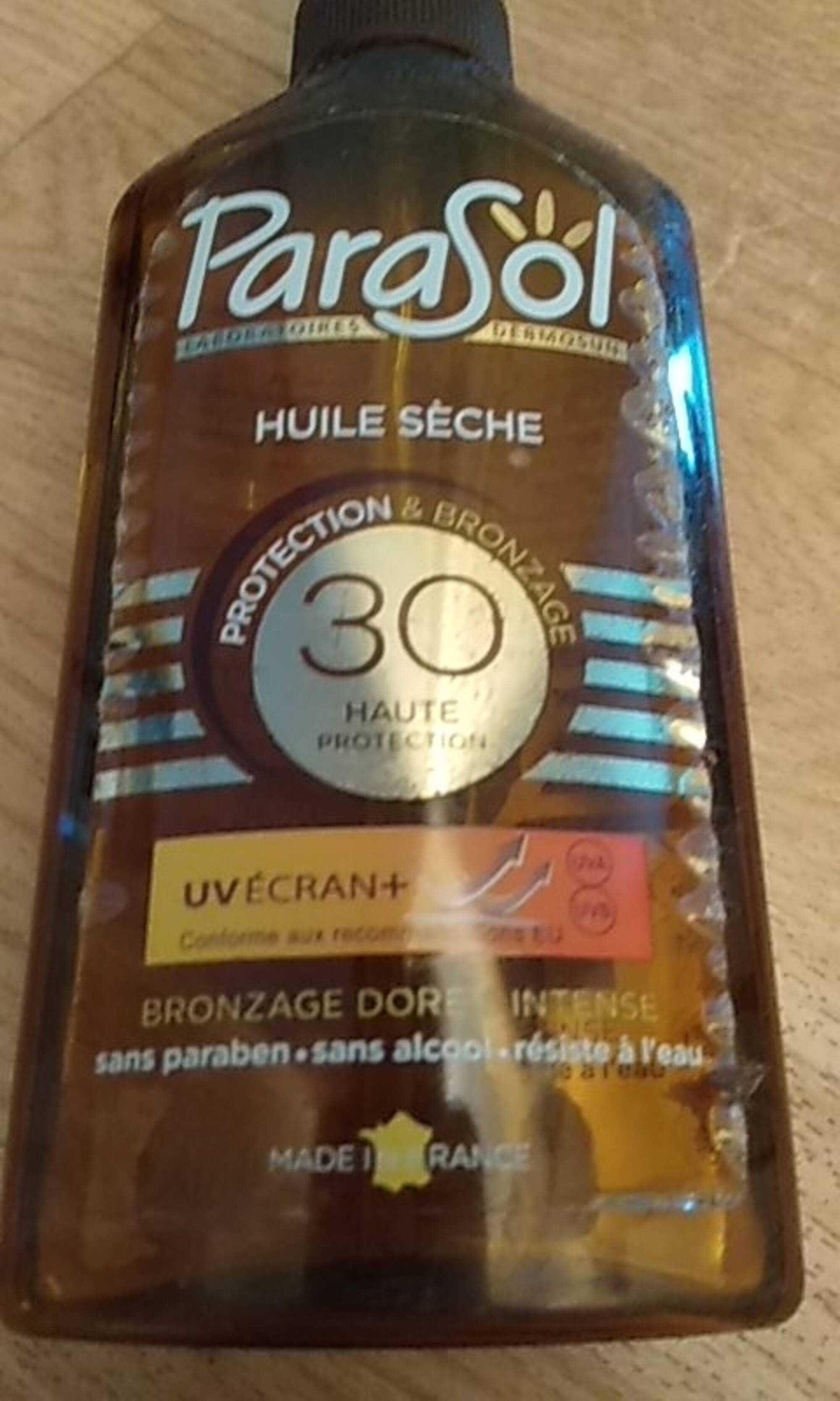PARASOL - Huile sèche protection & bronzage 30 haute protection