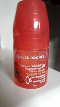 YVES ROCHER - Déodorant fraîcheur grenade d'espagne
