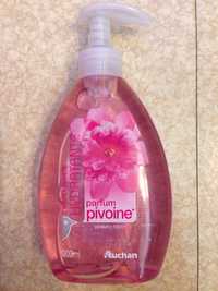AUCHAN - Crème lavante hydratante - Parfum pivoine