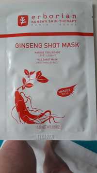 ERBORIAN - Ginseng shot mask - Masque tissu visage