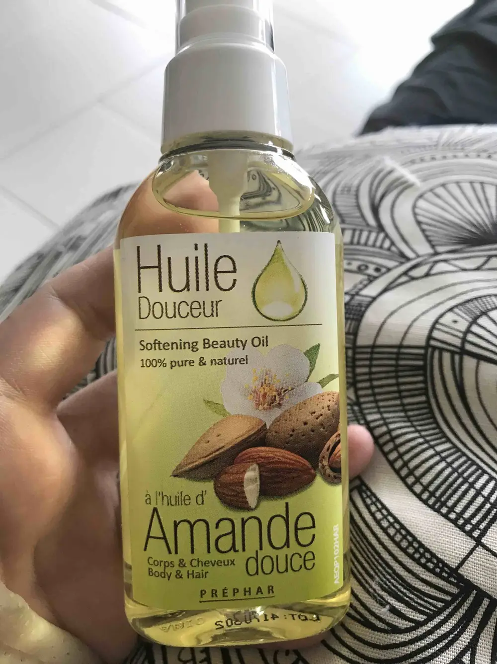 PRÉPHAR - Huile douceur à l'huile d'amande douce - Corps & cheveux
