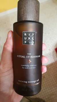 RITUALS - The ritual of hammam - Warming massage oil