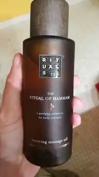 RITUALS - The ritual of hammam - Warming massage oil