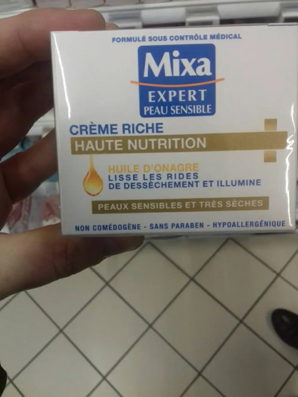 MIXA - Huile d'Onagre - Crème riche