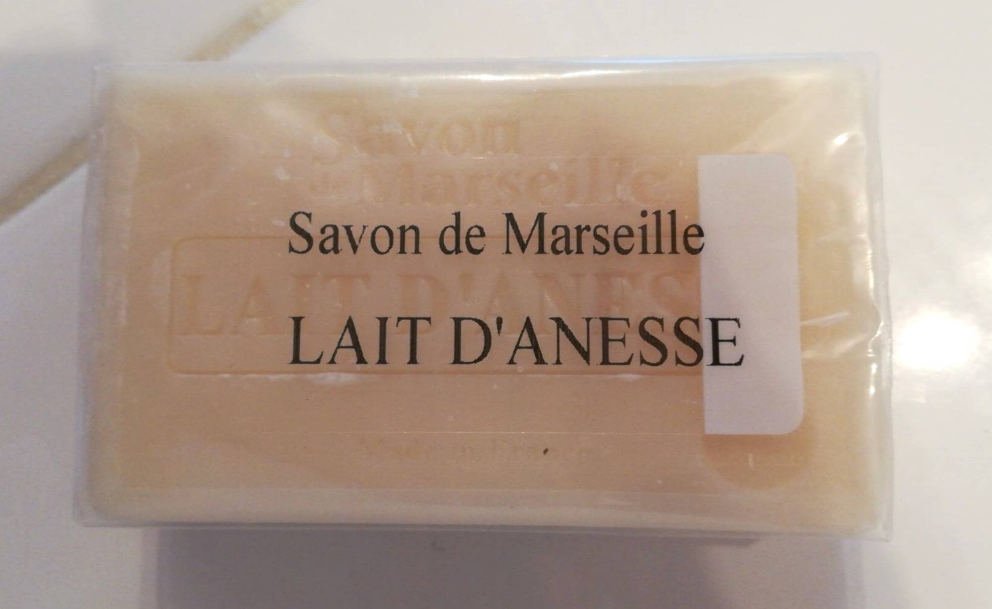 SAVON DE MARSEILLE - Savon au lait d'ânesse