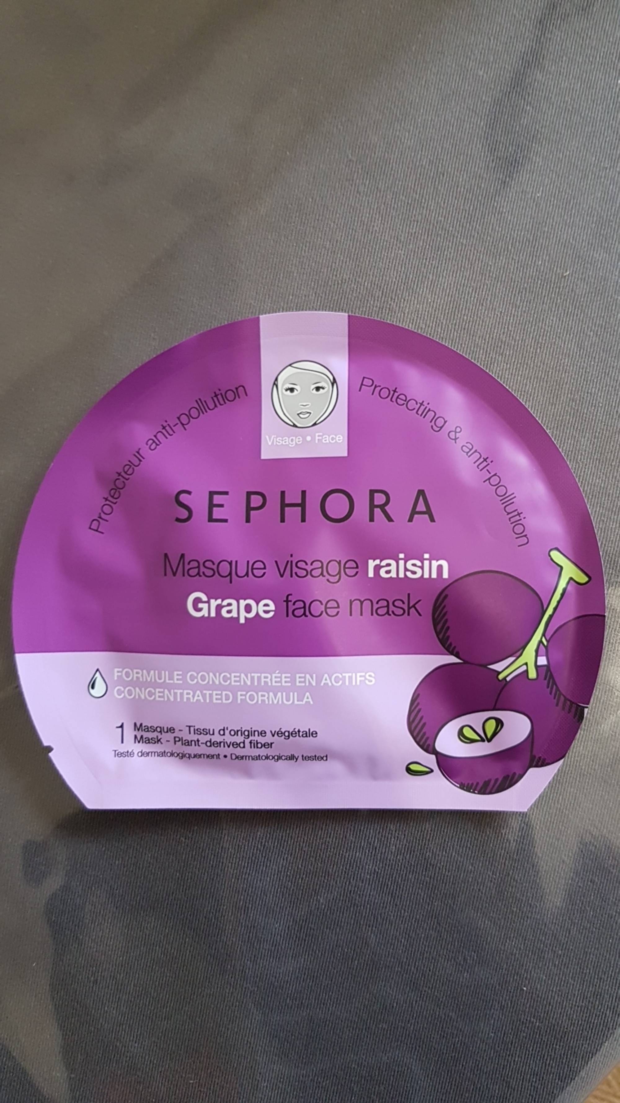 SEPHORA - Masque visage raisin