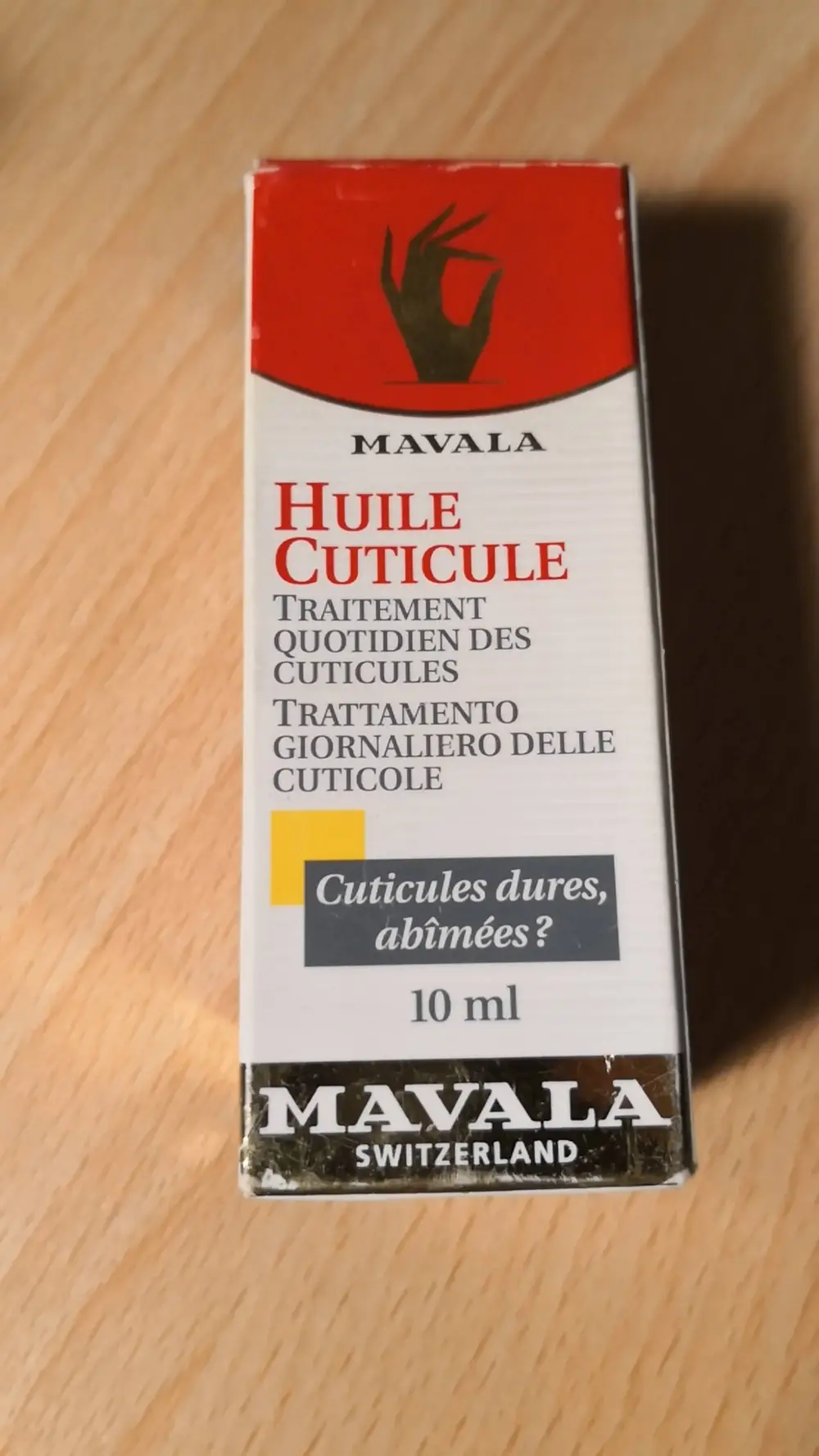 MAVALA - Huile cuticule - Traitement quotidien des cuticules 