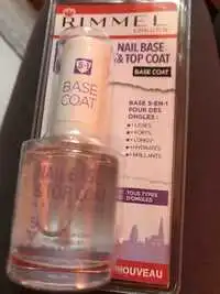 RIMMEL - Nail base & top coat 5 in 1