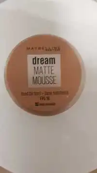 MAYBELLINE - Dream matte mousse - Fond de teint FPS 18 beige ensoleillé