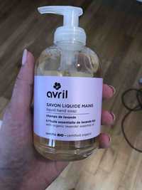 AVRIL - Savon liquide mains à l'huile de lavande bio