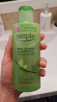 SIMPLE - Kind to skin soothing facial toner