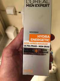 L'ORÉAL - Men expert Hydra energetic - Soin après-rasage