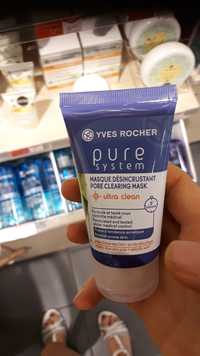 YVES ROCHER - Pure system ultra clean - Masque désincrustant