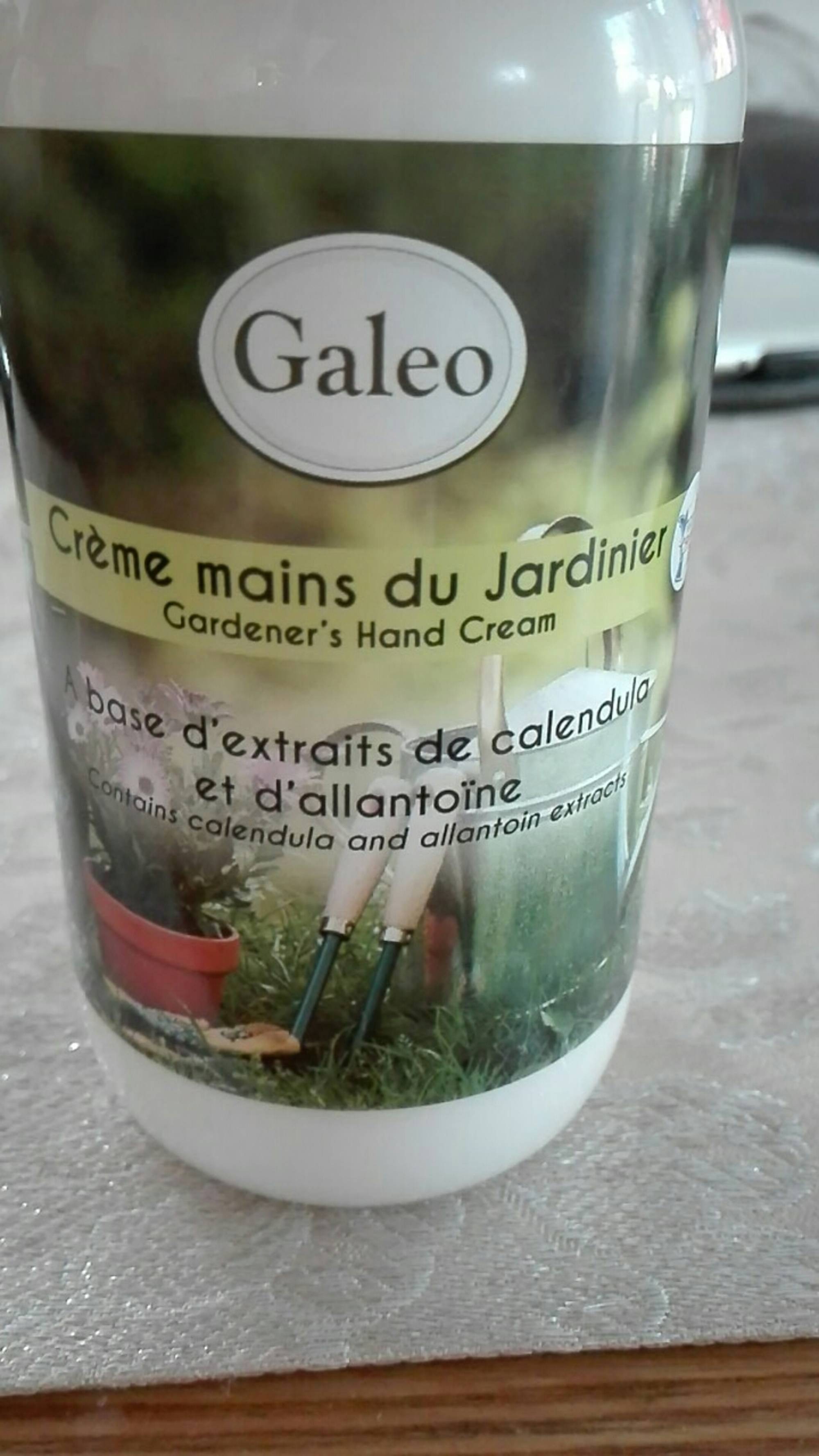 GALEO - Crème mains du Jardinier 