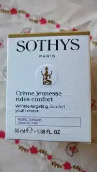 SOTHYS - Crème jeunesse rides confort