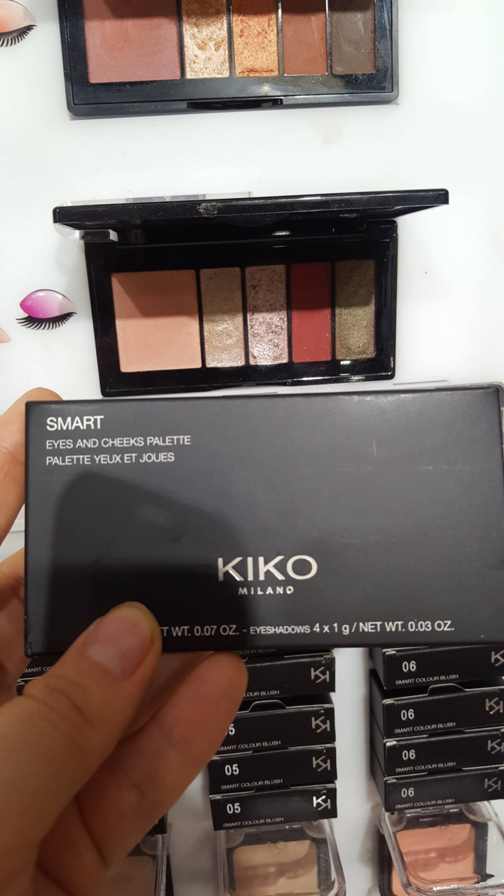 KIKO - Smart - Palette yeux et joues