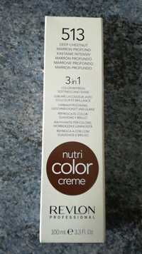 REVLON - Nutri color creme 3 in 1 - 513 marron profond