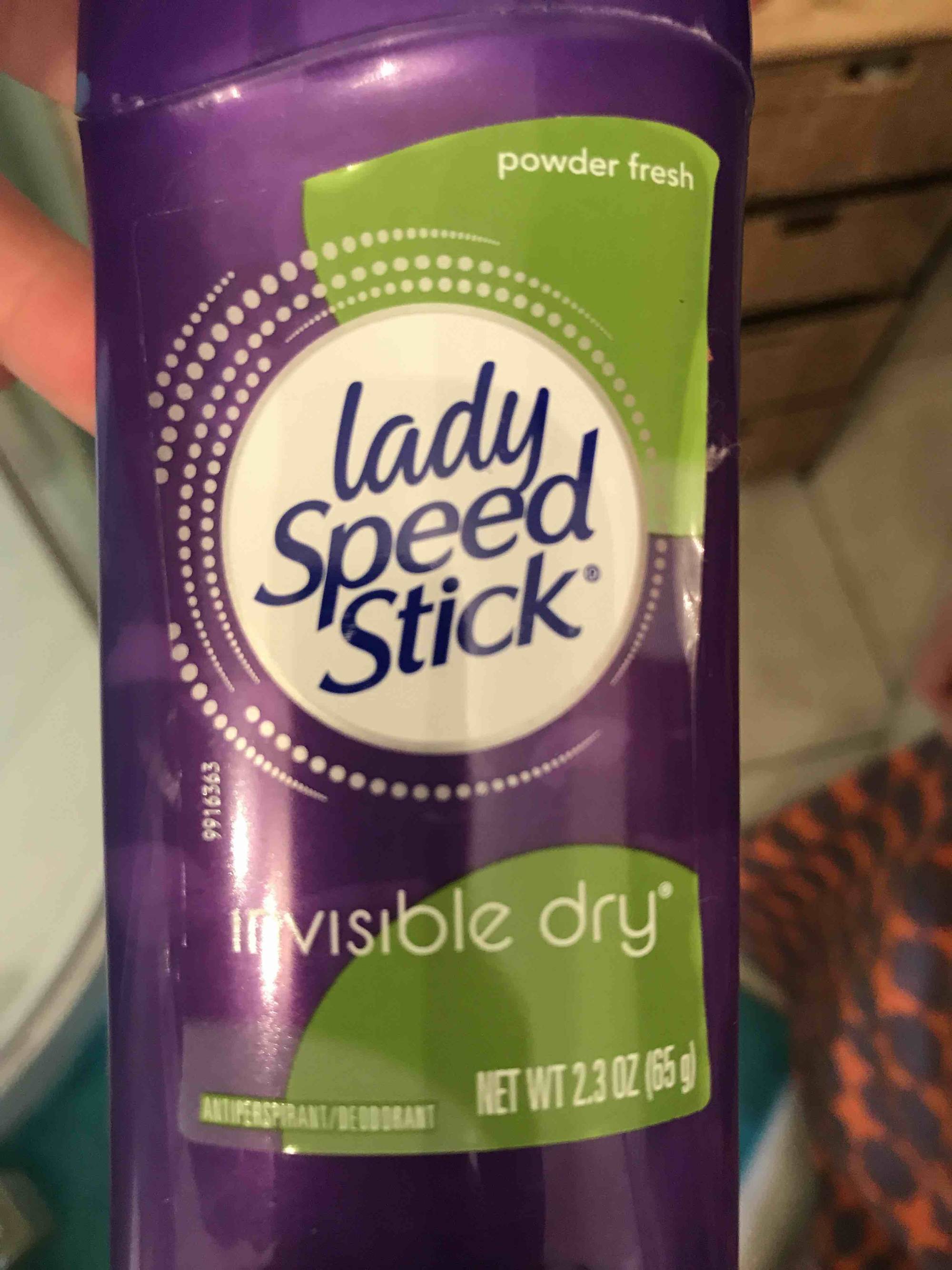 LADY SPEED STICK - Invisible dry - Déodorant powder fresh