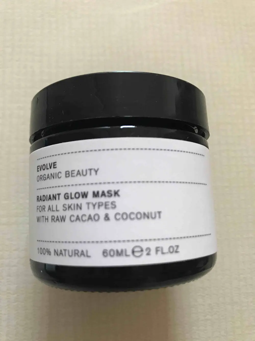 EVOLVE ORGANIC BEAUTY - Radiant glow mask 
