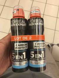 L'ORÉAL - Men expert - Déodorant anti-transpirant 5 en 1