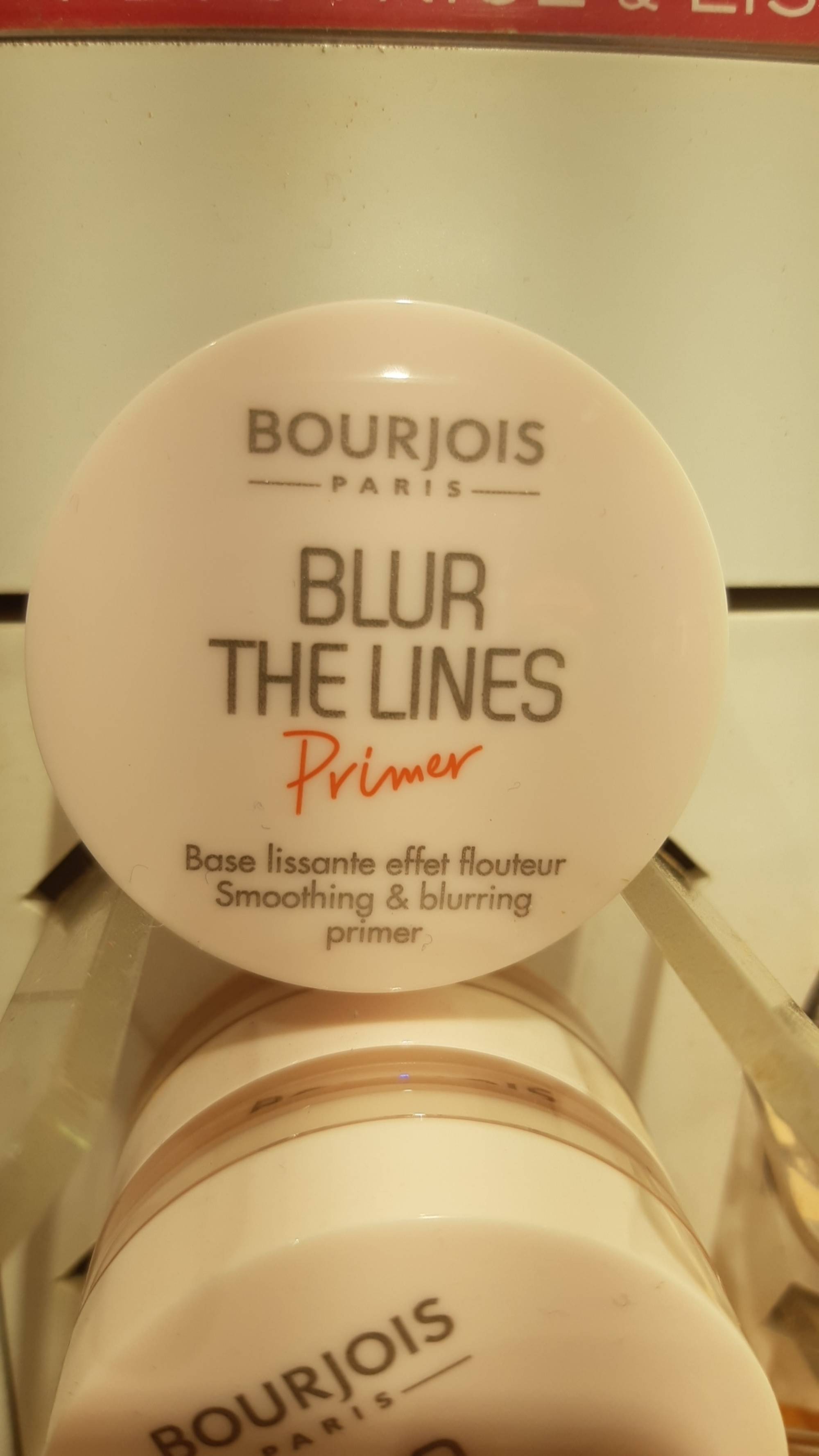 BOURJOIS - Blur the lines primer - Base lissante effet flouteur