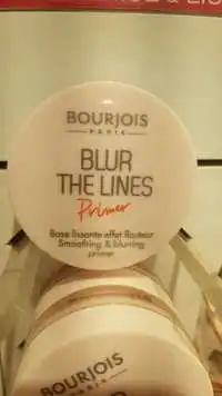 BOURJOIS - Blur the lines primer - Base lissante effet flouteur