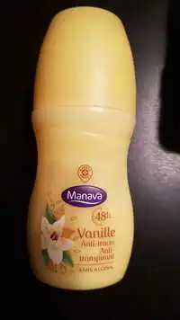 MARQUE REPÈRE - Manava vanille - Déodorant anti-transpirant 48h