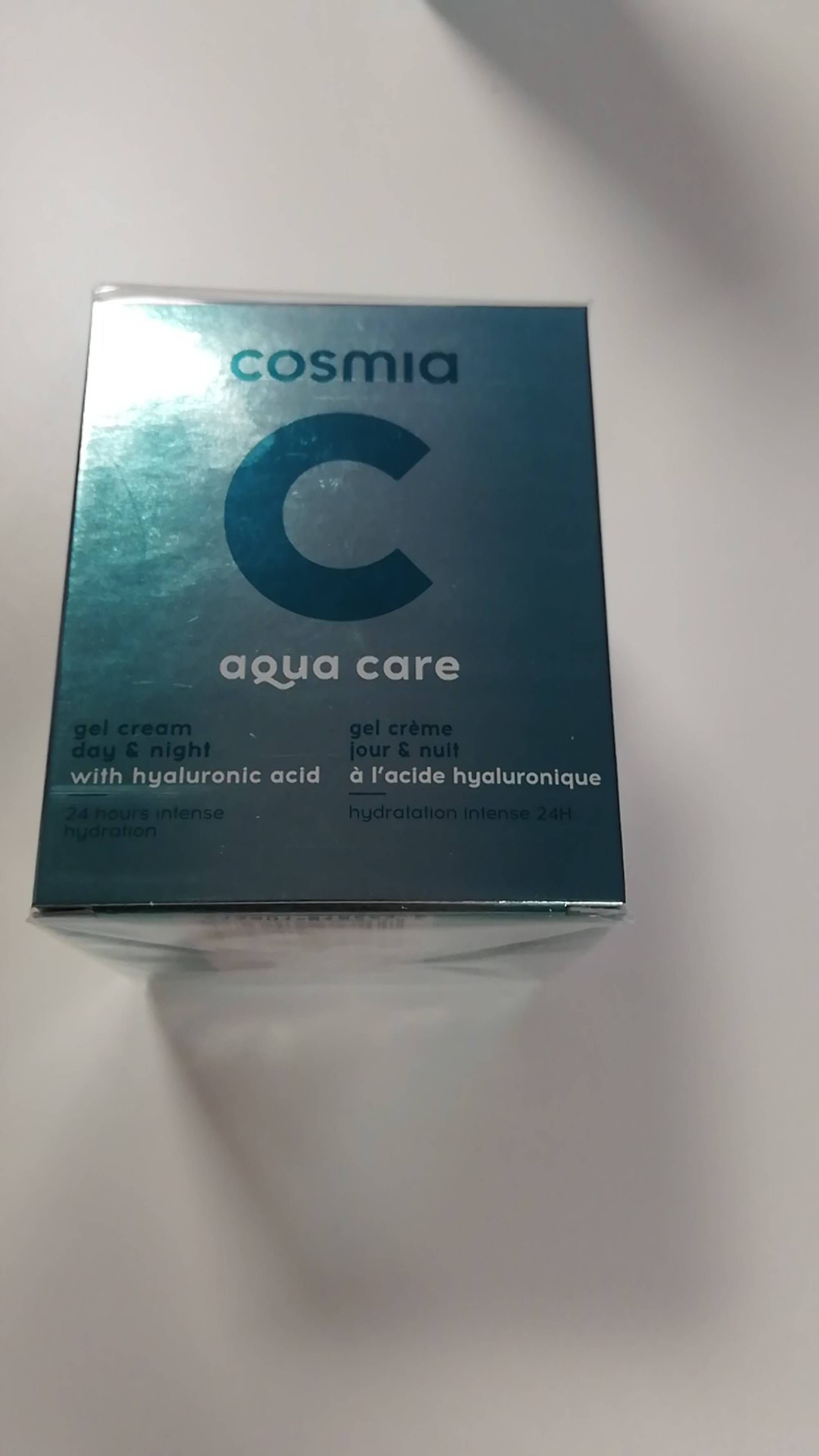 COSMIA - Aqua care - Gel crème jour & nuit 