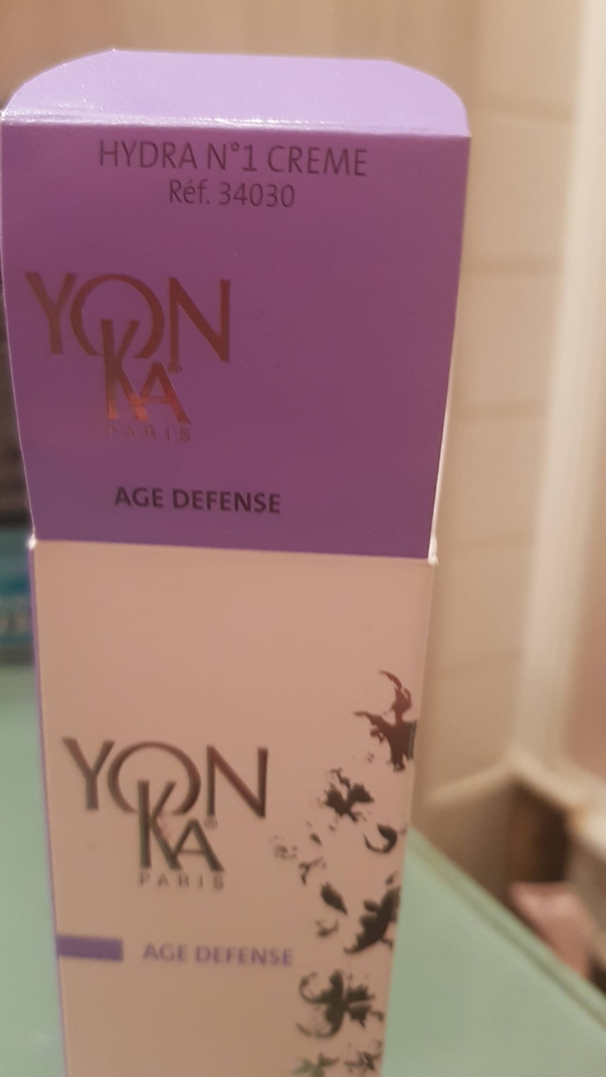YONKA - Hydra N°1 Crème - Age defense