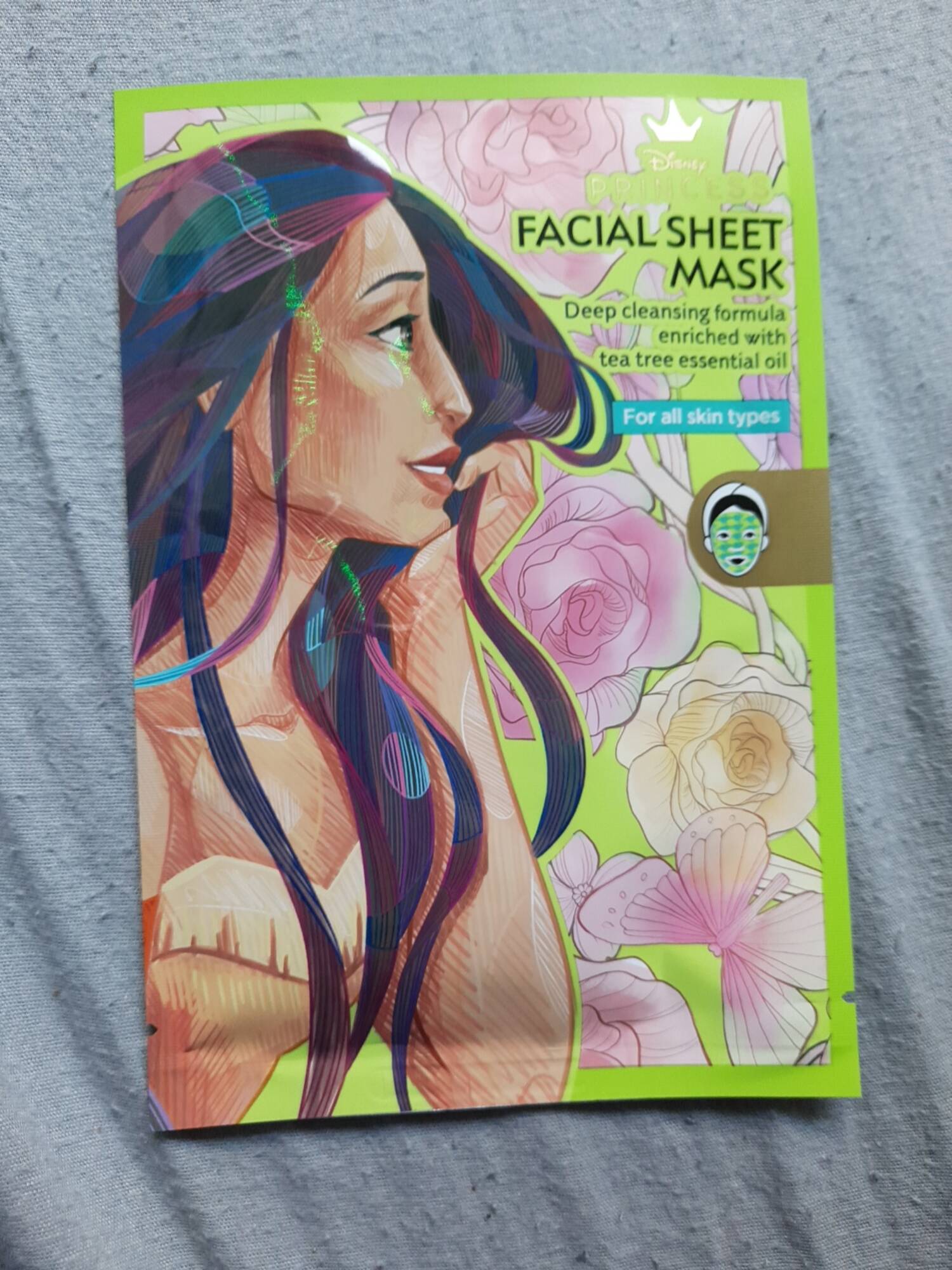 DISNEY PRINCESS - Facial sheet mask