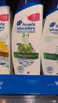 HEAD & SHOULDERS - Shampooing antipelliculaire 2 in 1 apple fresh