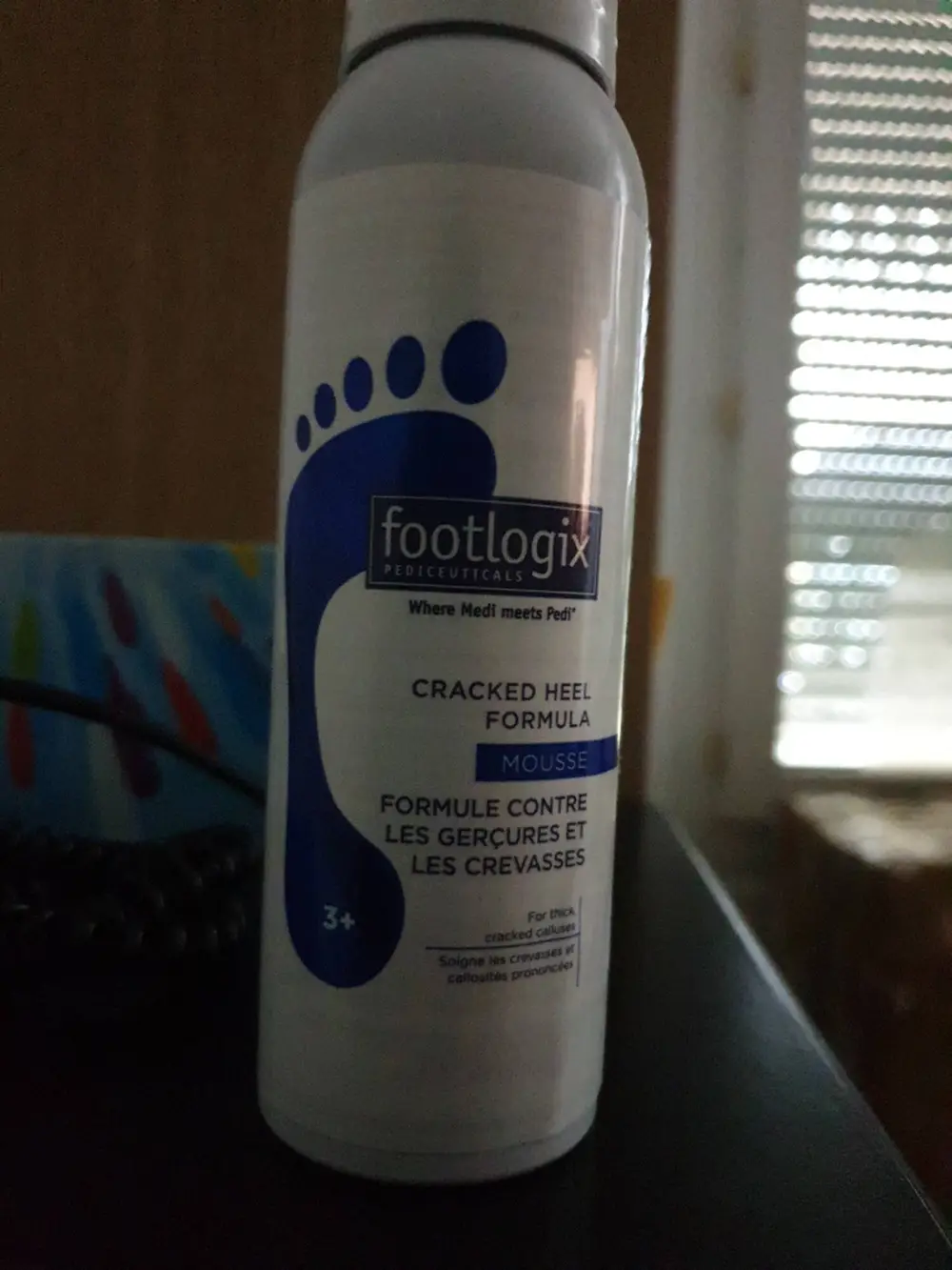 FOOTLOGIX - Mousse formule contre les gerçures et les crevasses