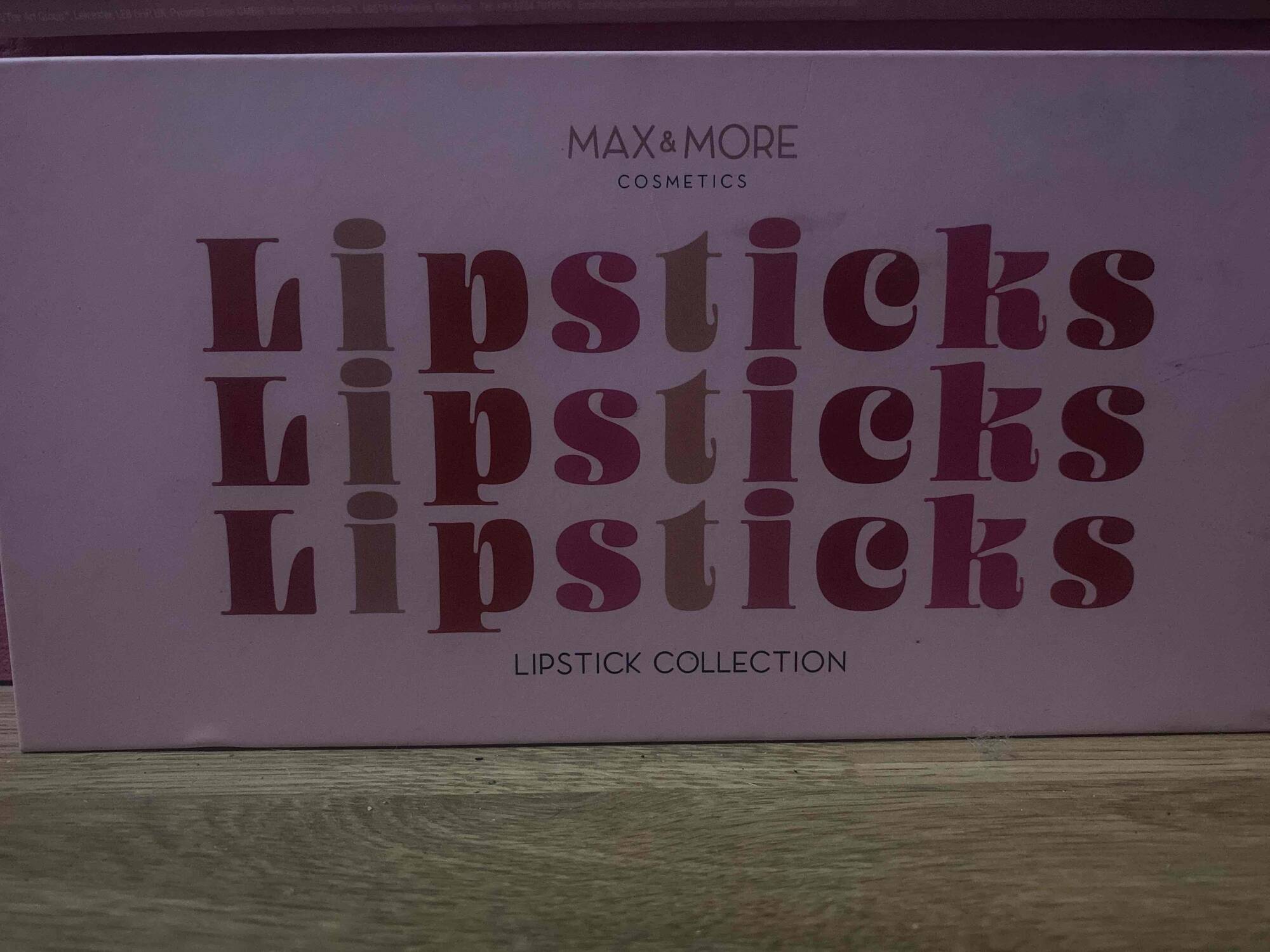 MAX & MORE - Lipstick collection 