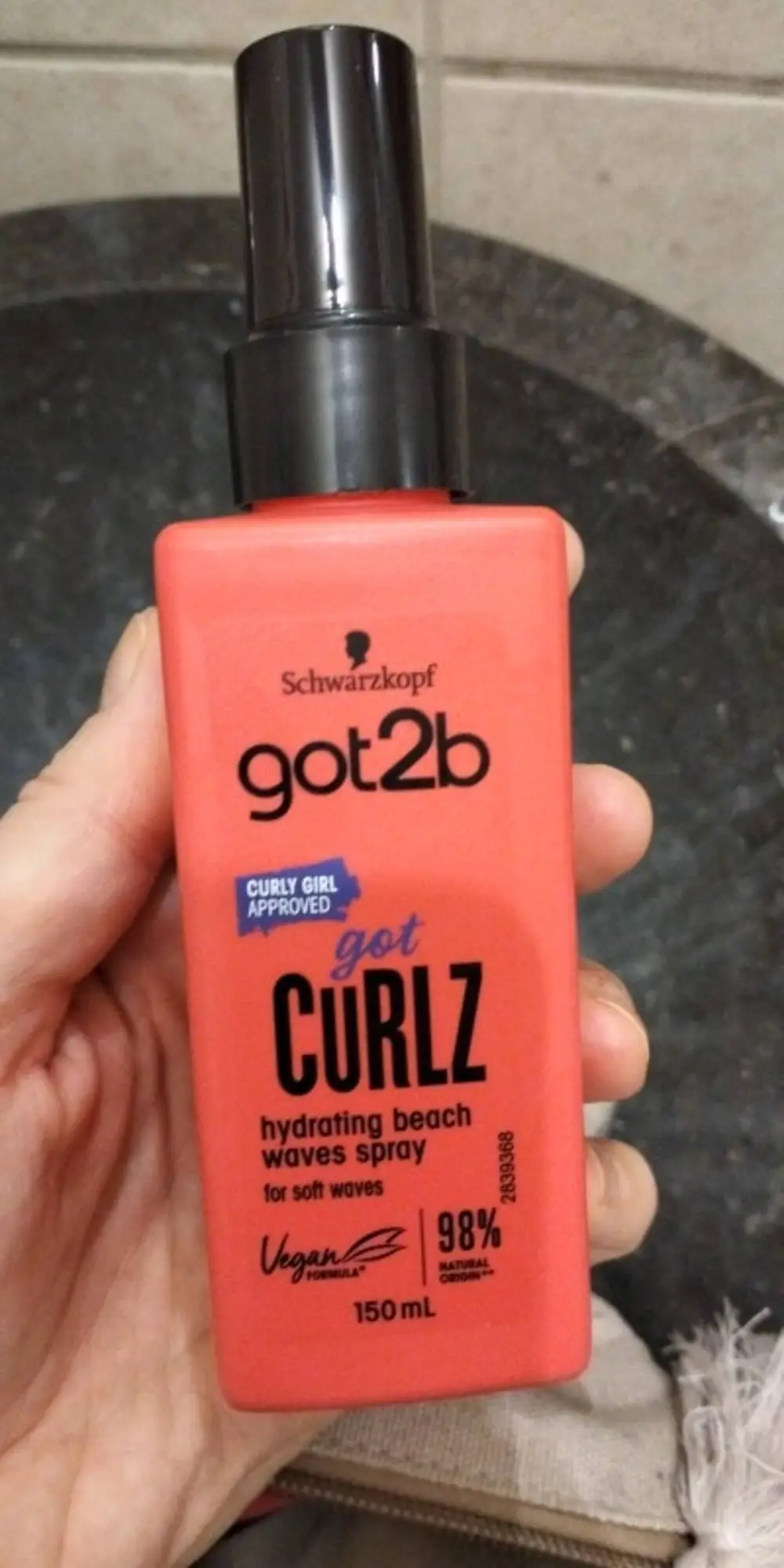 SCHWARZKOPF - GOT2B got curlz - Hydrating beach waves spray
