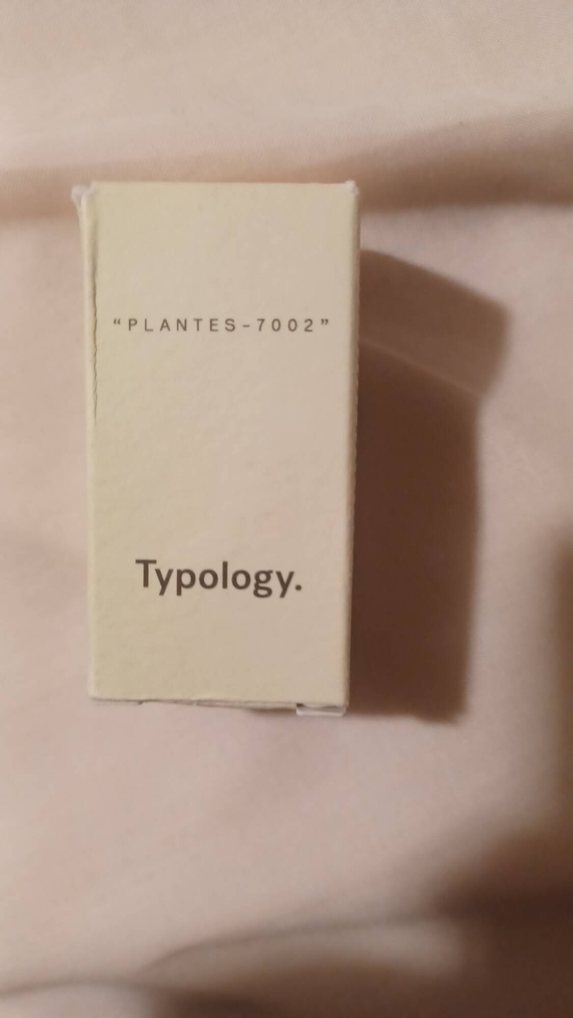 TYPOLOGY - Plantes 7002