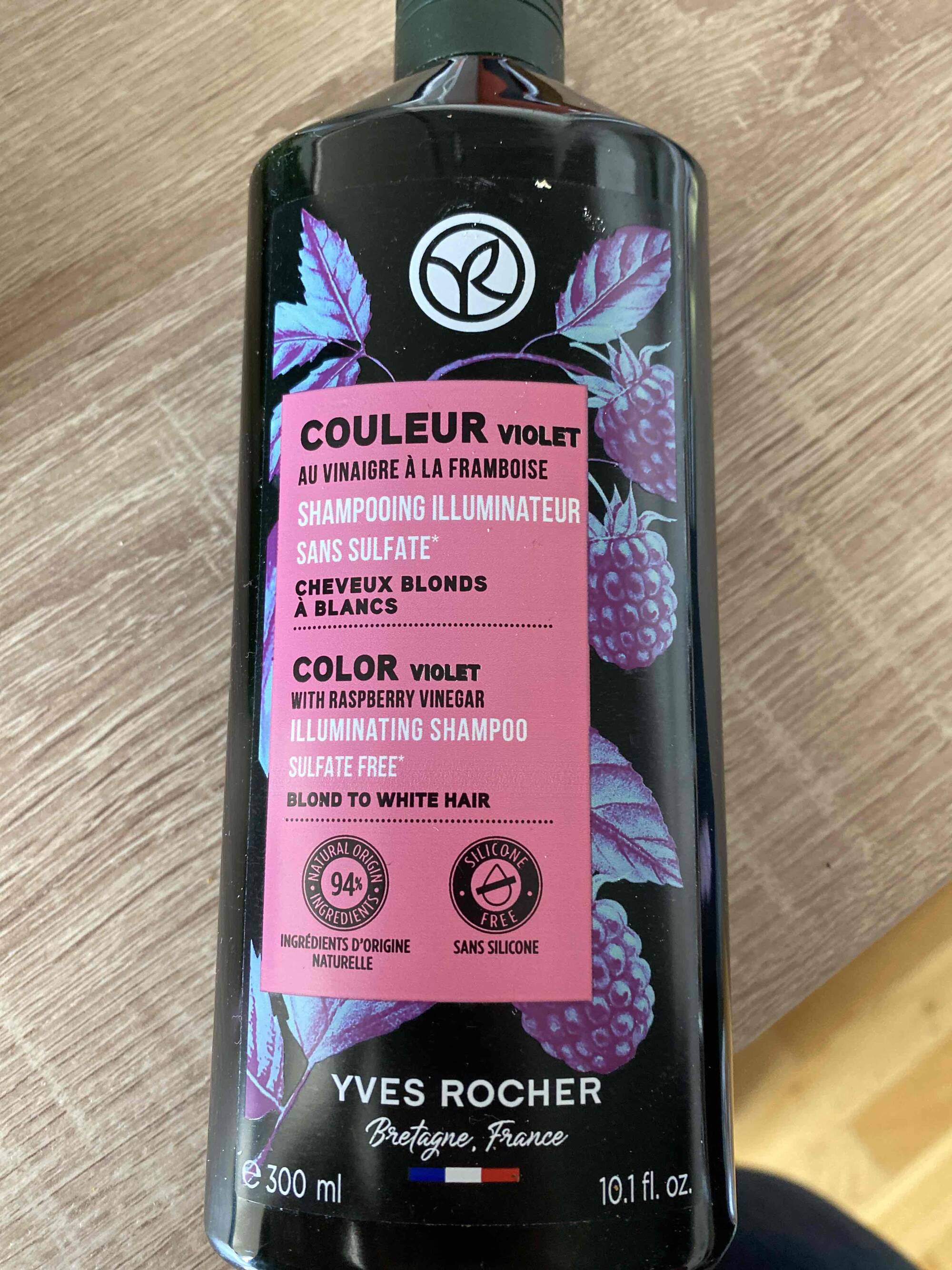 YVES ROCHER - Couleur violet - Shampooing illuminateur sans sulfate