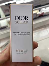 DIOR - Dior solar - La crème protectrice visage SPF 50