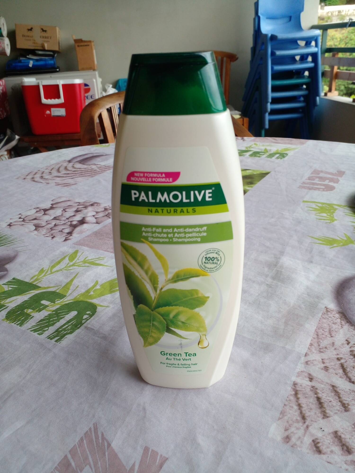 PALMOLIVE - Green tea - Shampooing anti-chute et anti-pellicule
