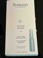 THALGO - Sorce marine - Cure 7 jours sos hydratation