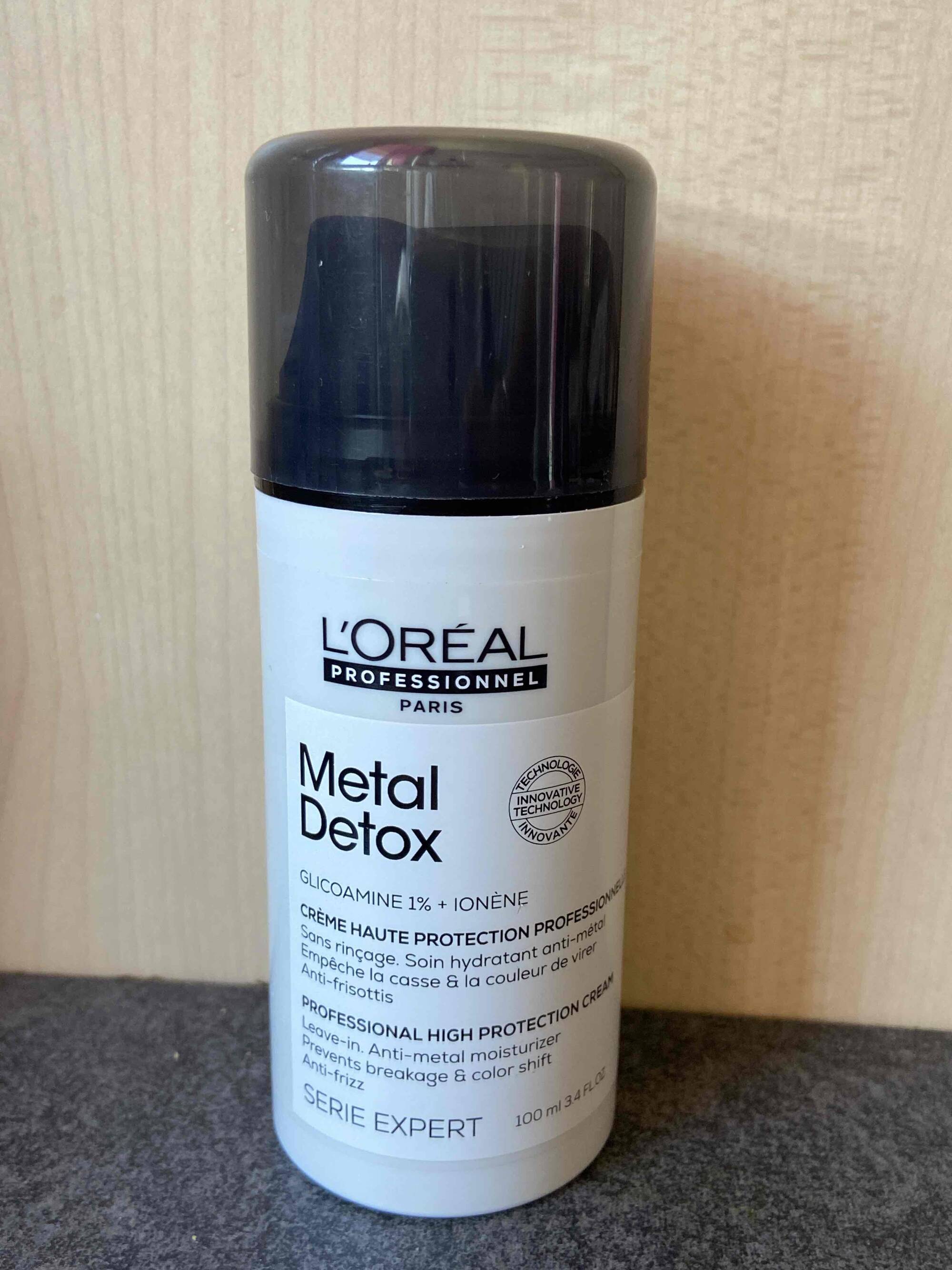 L'ORÉAL PROFESSIONNEL - Metal detox - Crème haute protection sans rinçage